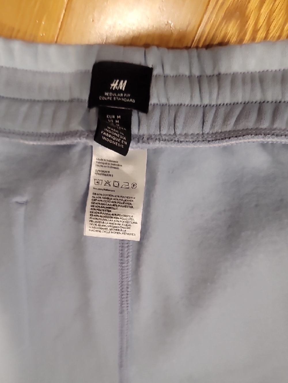 H&M Light Blue Athletic Drawstring Shorts - Picture 15 of 15